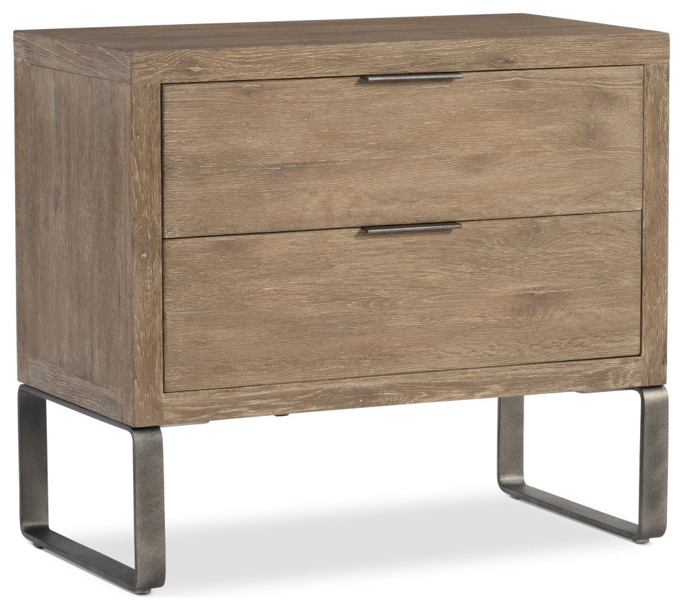 Bernhardt Tribeca Nightstand With Sled Base