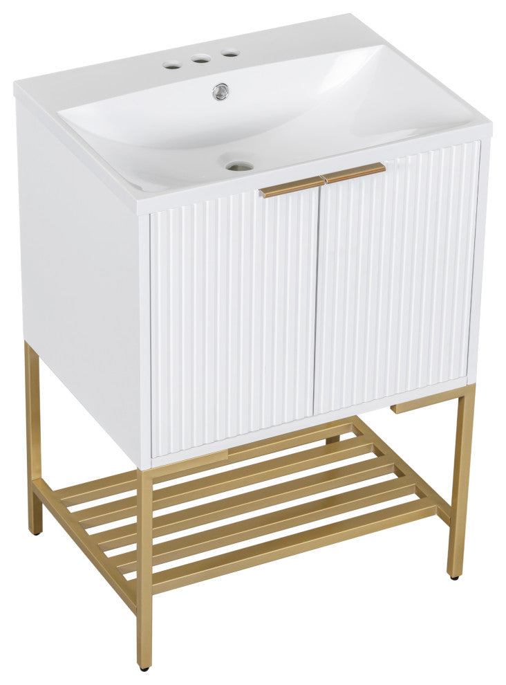 Gewnee 24" Bathroom Vanity with Sink