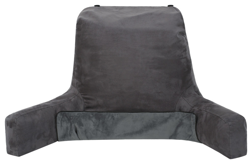 Medium Husband Pillow Cover Aspen Iron Gray Reversible Cover Only