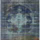 Ahgly Company Indoor Square Mid-Century Modern Area Rugs, 4' Square