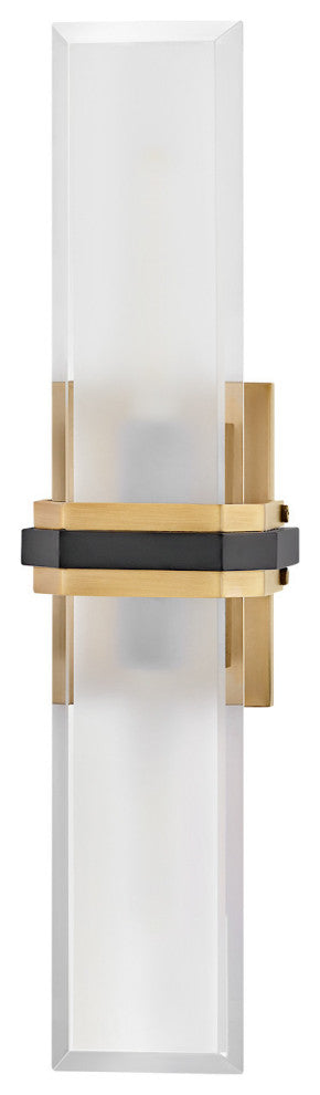 Hinkley Kipton Large Sconce, Heritage Brass