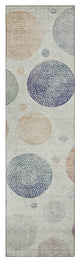 Machine Washable Indoor/Outdoor Chantille ACN1897 Beige 2'3" x 7'6" Runner Rug