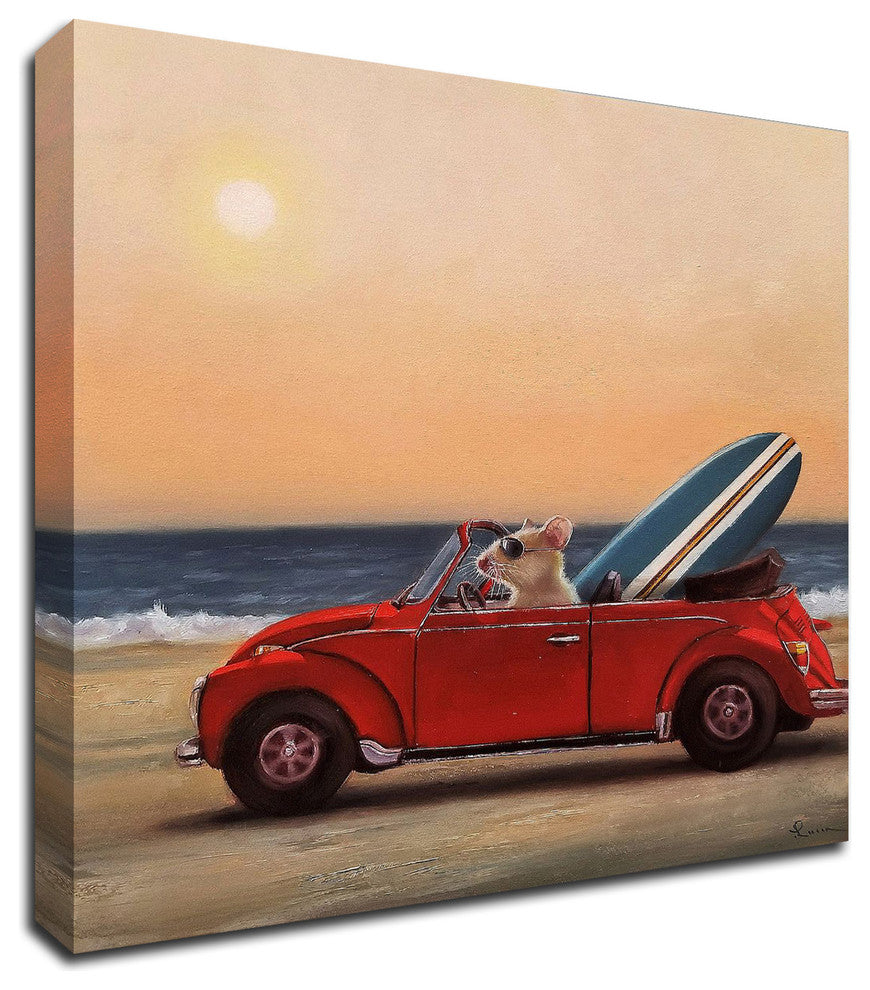 Beach Bound by Lucia Heffernan, Print on Canvas, Ready to Hang