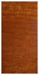 Hand Knotted Loom Silk Mix Area Rug Solid Orange