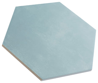 Horizon Hex Aguamarina Porcelain Floor and Wall Tile