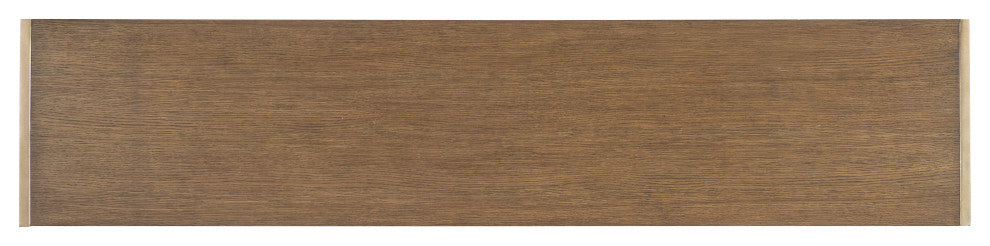 Hammon Wood/Metal Square Console Table