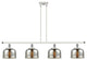 Innovations 916-4I-WPC-G78-LED 4-Light Island Light, White, Polished Chrome