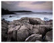 "Sunset, Atlantic Ocean, Thunder Hole, Acadia National Park" Paper Art, 50"x38"