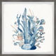"Coral Garden" Framed Painting Print, 24x24