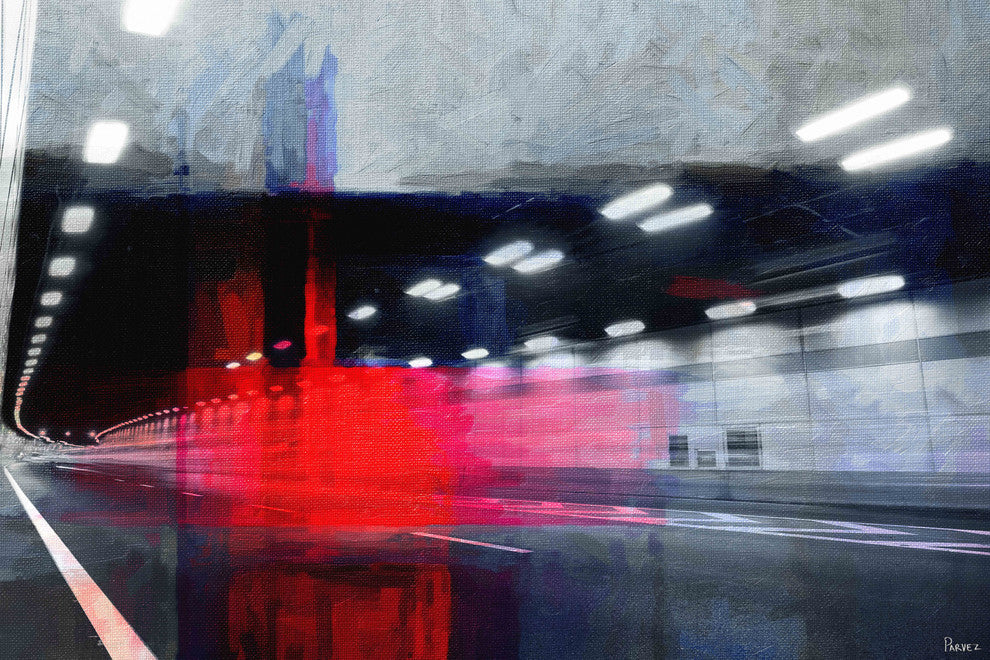 "Corner" Fine Art Canvas Print, 45"x30"