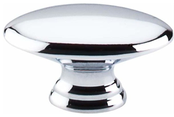 Oval Knob - Polished Chrome (TKM380)