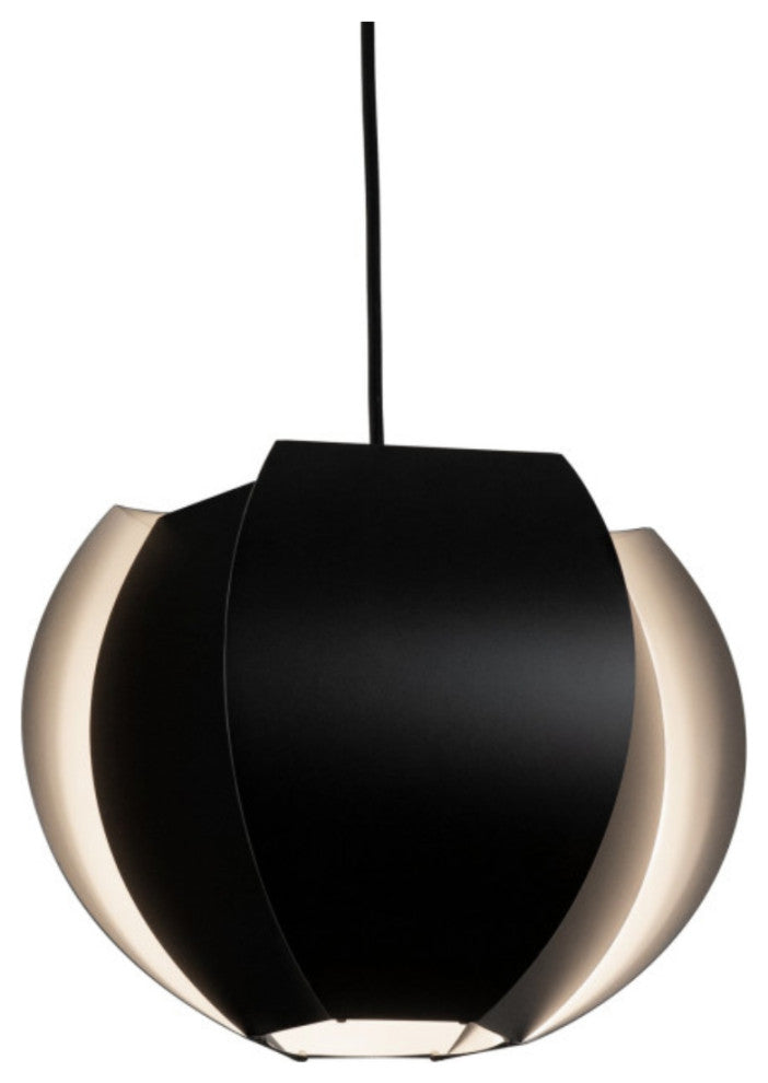 Veris 12 Pendant, Brushed Brass, E26
