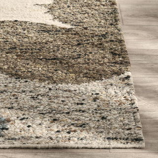 Hesperia Hand Woven Wool Patterned Rug, Multicolor, 5x8