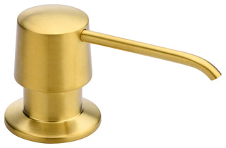 Kitchen Soap/Lotion Pump Dispenser, Brushed Gold