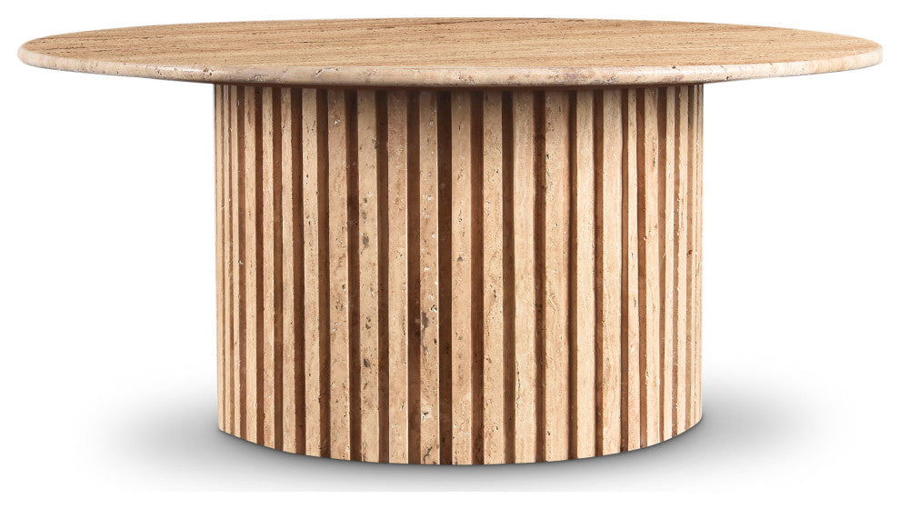Genoa Marble Coffee Table, Beige