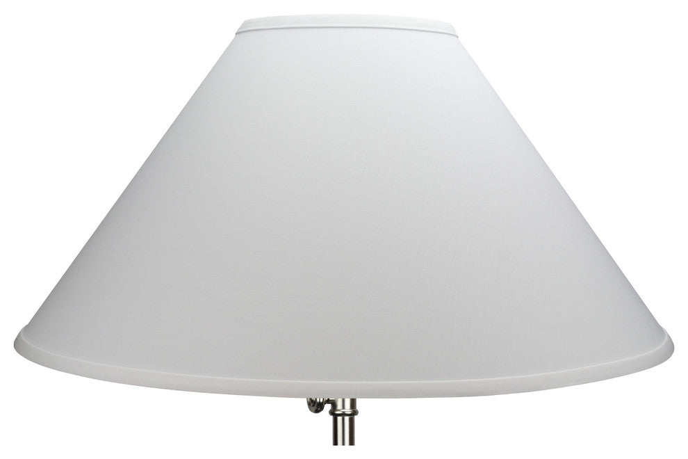 Fenchel Shades, 7"x22"x13" Spider Attachment Empire Lamp Shade, Linen