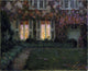 Henri Le Sidaner Autumn Twilight, 20"x25" Gallery Wrapped Canvas Print