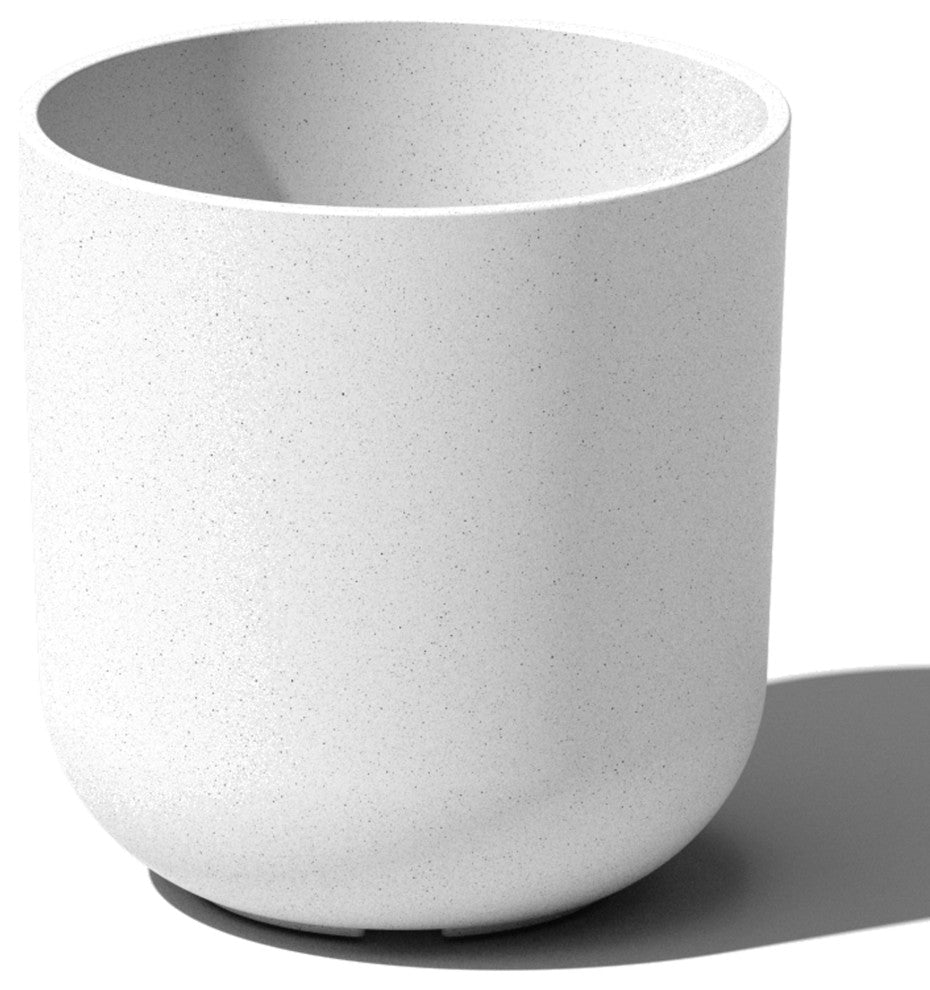Pure Series Kona Planter, White, 10 Inches, 1 Pack