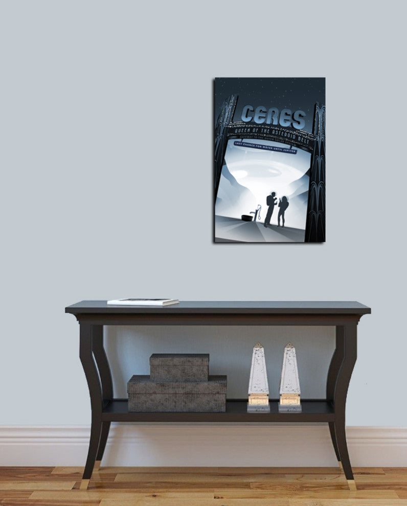 Epic Graffiti "Visions of the Future: Ceres" Giclee Canvas Wall Art, 12"x18"