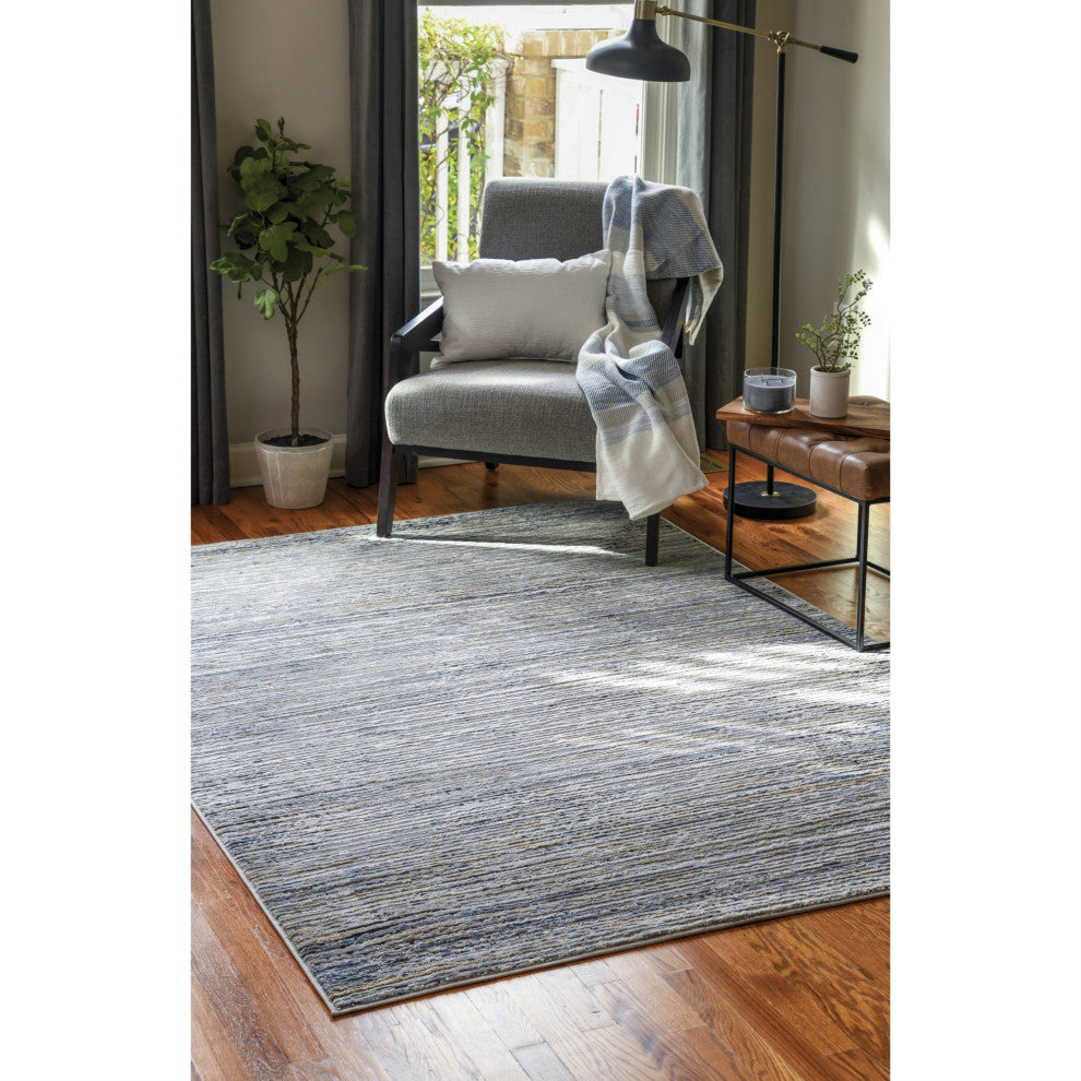 United Weavers Austin Westway Blue Runner Rug 2'7" x 7'4