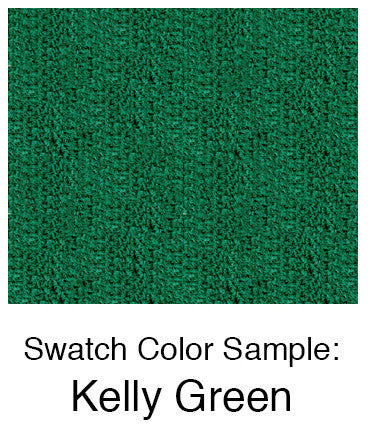 Hand Painted "Hello" Script Welcome Mat, Kelly Green