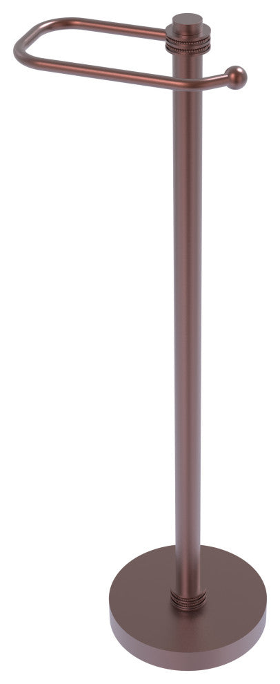 European Style Toilet Tissue Stand, Antique Copper