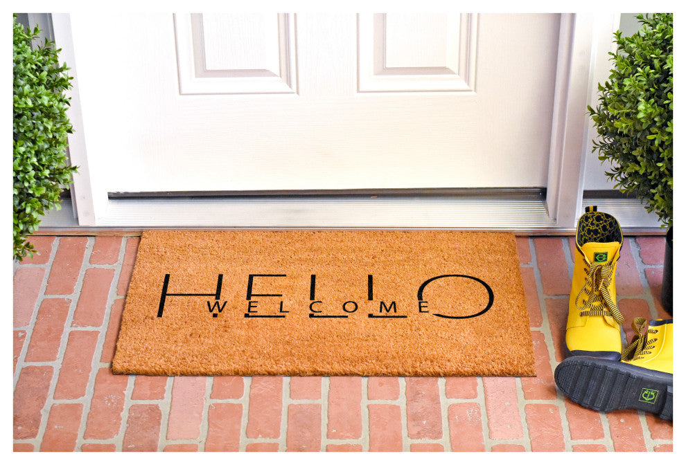 Calloway Mills Welcome Greetings Doormat, 24"x36"