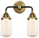 288-2W-BAB-G311 Dover 2 Light 12.5" Bath Vanity Light, Black Antique Brass