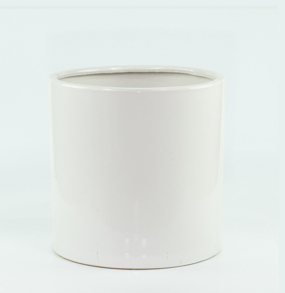 Extra Large Ceramic Pot 13'''' White