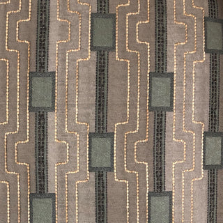 Gusto Square Blue Luxury Throw Pillow, 20"x20"