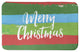 Painty Christmas 34x21 Bath Mat