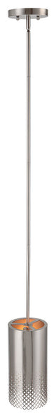 Uttermost Manheim 1-Light Nickel Cylinder Pendant