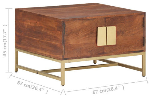 vidaXL Coffee Table End Sofa Table Living Room Furniture Solid Wood Acacia