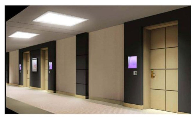 Integrated LED Dimmable Drop Flat Panel White Troffer With Frames, 2-Pack, 2x4