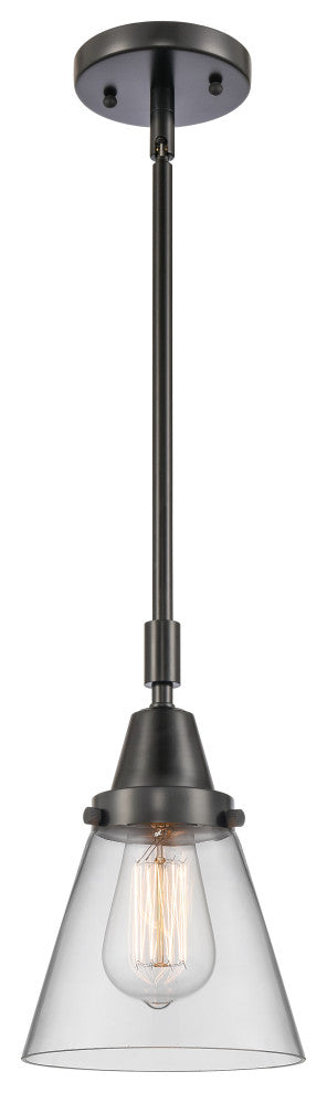 INNOVATIONS LIGHTING 447-1S-BK-G62-LED Small Cone Mini Pendant