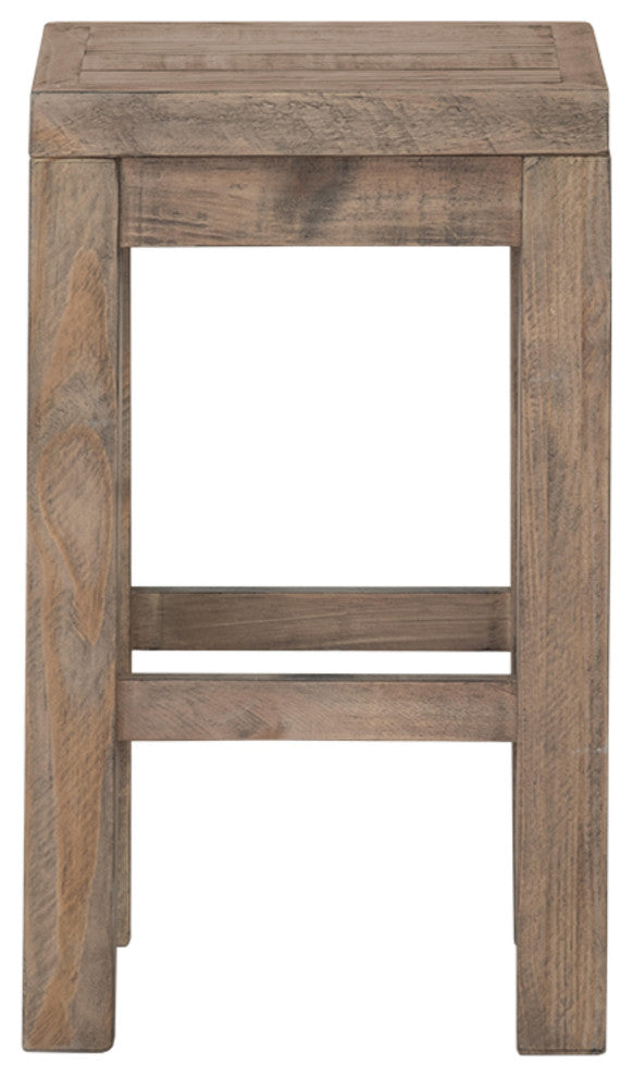 Cortesi Home Stonemill Wooden Counter Stool