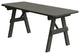 Pine Traditional Table, Olive Gray, 6 Foot