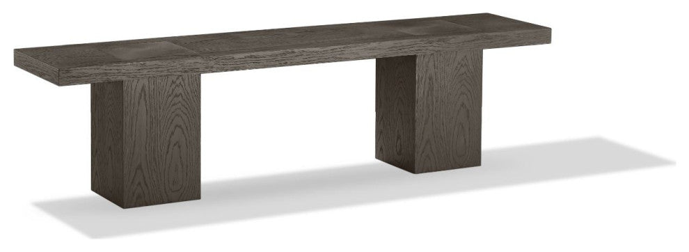 Modus Modesto 4 PC Rectangular Glass Dining Set in French Roast