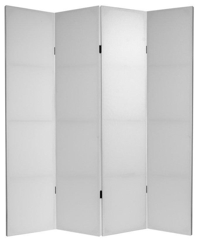 6' Tall Do It Yourself Canvas Room Divider 4 Panel