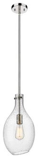 Innovations 493-1S-PN-G554-9 Norwalk 1 Light Mini Pendant, Polished Nickel