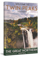 "Travel Poster Twin Peaks" Painting Print on Wrapped Canvas, 40"x60"