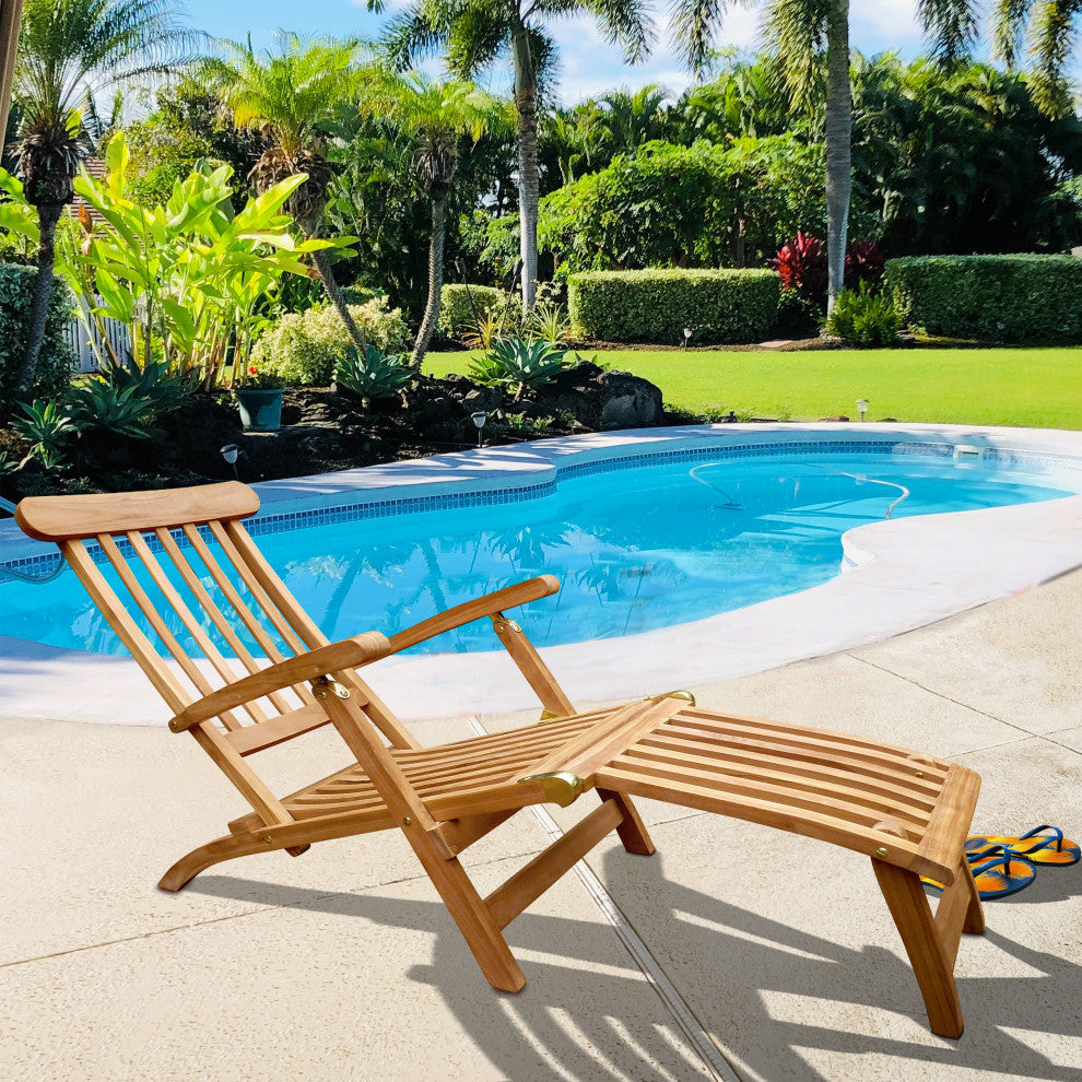 Seven Seas Teak Steamer Chair