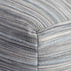 Montanita Gray 34" x 34" x 16" Gray and Ivory Ottoman