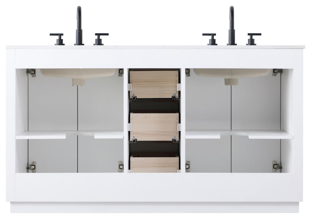 Elegant Lighting VF29060D Chase 60" - Gray