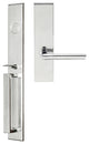 Stockholm Lever, Mortise Dummy Handleset, Right Hand, Polished Stainless Steel