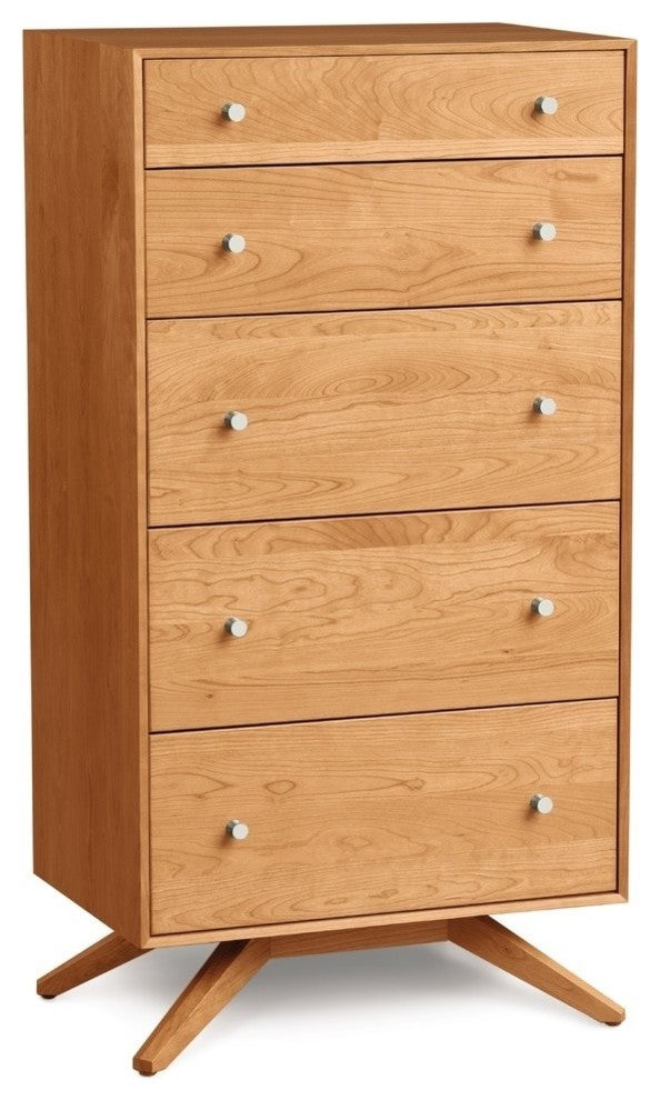 Copeland Astrid 5 Drawer, Natural Cherry