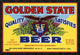 "Golden State Beer" Framed Canvas Giclee by Vintage Booze Labels, 38"x26"