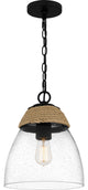 Quoizel QPP5589MBK 1-Light Mini Pendant, Quoizel Piccolo Pendant