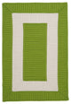 Rope Walk CB91 Bright Green Indoor/Outdoor Area Rug, Rectangular 12'x15'