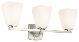 23.75" 3-Light Vanity Light With Opal Glass
